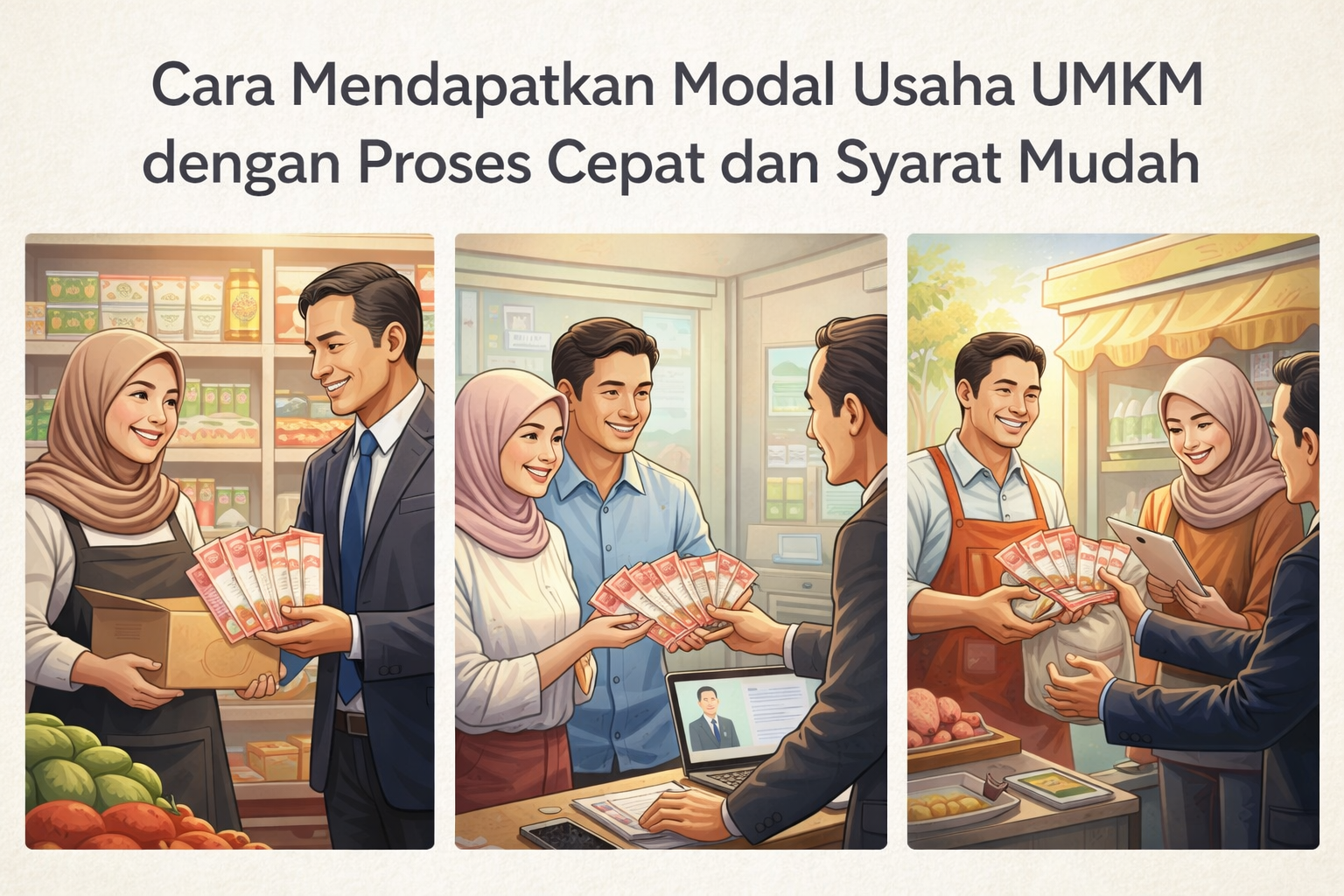 Mendapatkan Modal Usaha UMKM Cepat dan Mudah